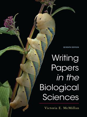 cover image of Writing Papers in the Biological Sciences